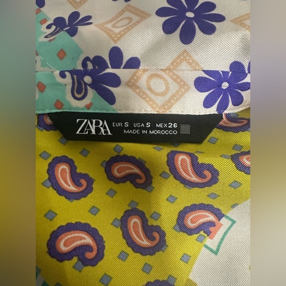 Zara Floral and Paisley kimono size S - Picture 3 of 7